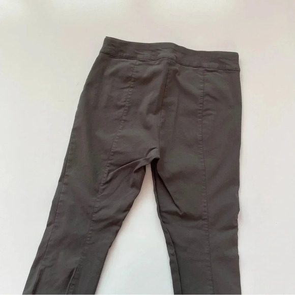 CALVIN KLEIN Ankle Pants Gray Stretch Buttons Business Casual Work Size S - Picture 13 of 14